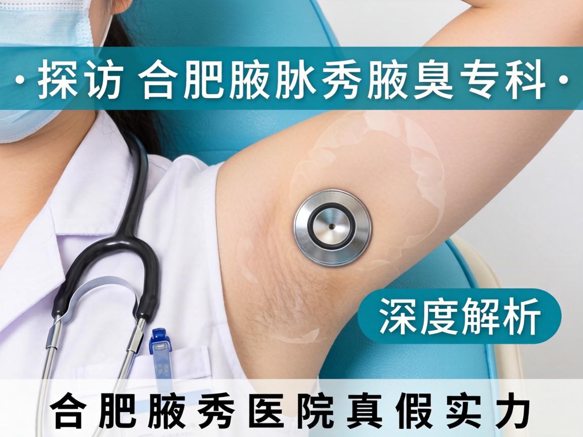 探访合肥腋秀腋臭专科，深度解析合肥腋秀医院真假实力