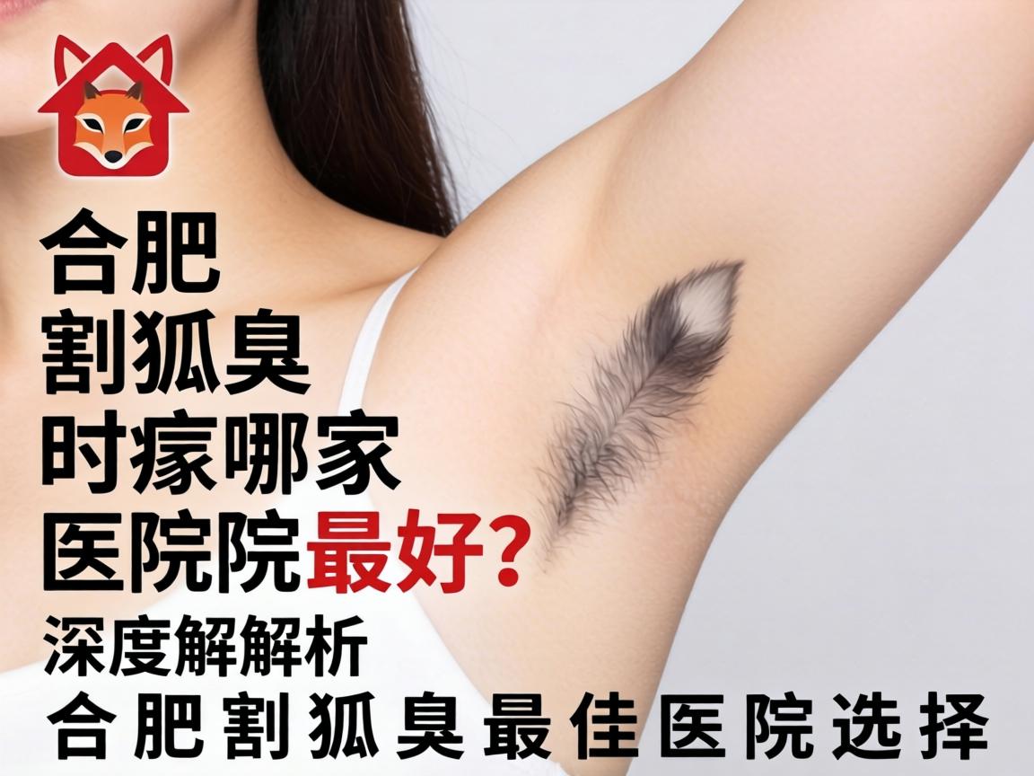 合肥割狐臭哪家医院最好？深度解析合肥割狐臭最佳医院选择