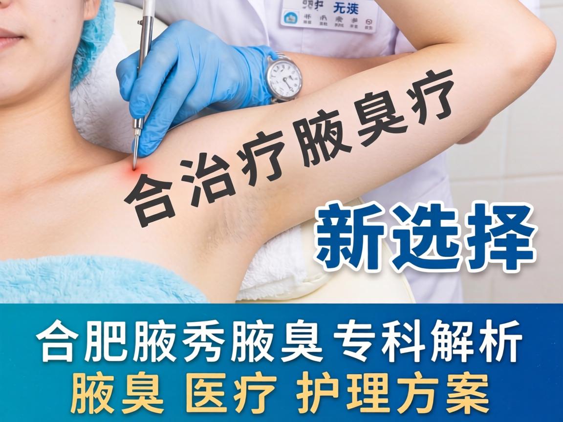 腋臭治疗新选择，合肥腋秀腋臭专科解析腋臭医疗护理方案
