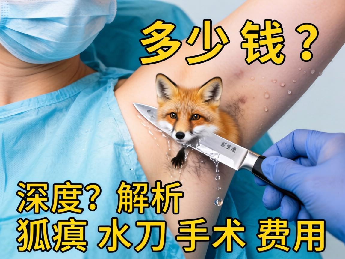 狐臭水刀手术多少钱？深度解析狐臭水刀手术费用