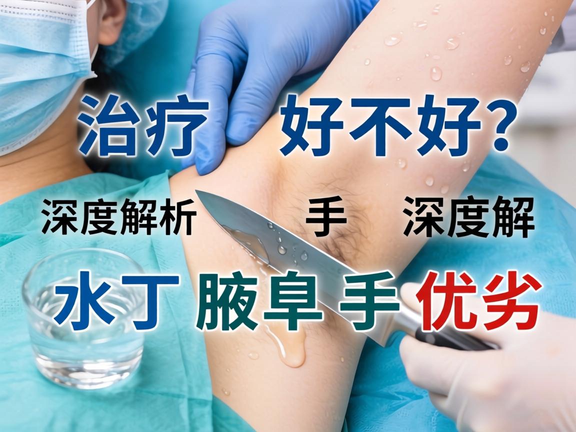 水刀治疗腋臭好不好？深度解析水刀腋臭手术的优劣