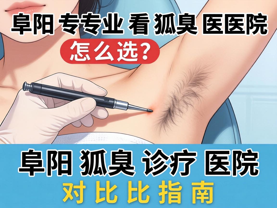 阜阳专业看狐臭医院怎么选？阜阳狐臭诊疗医院对比指南