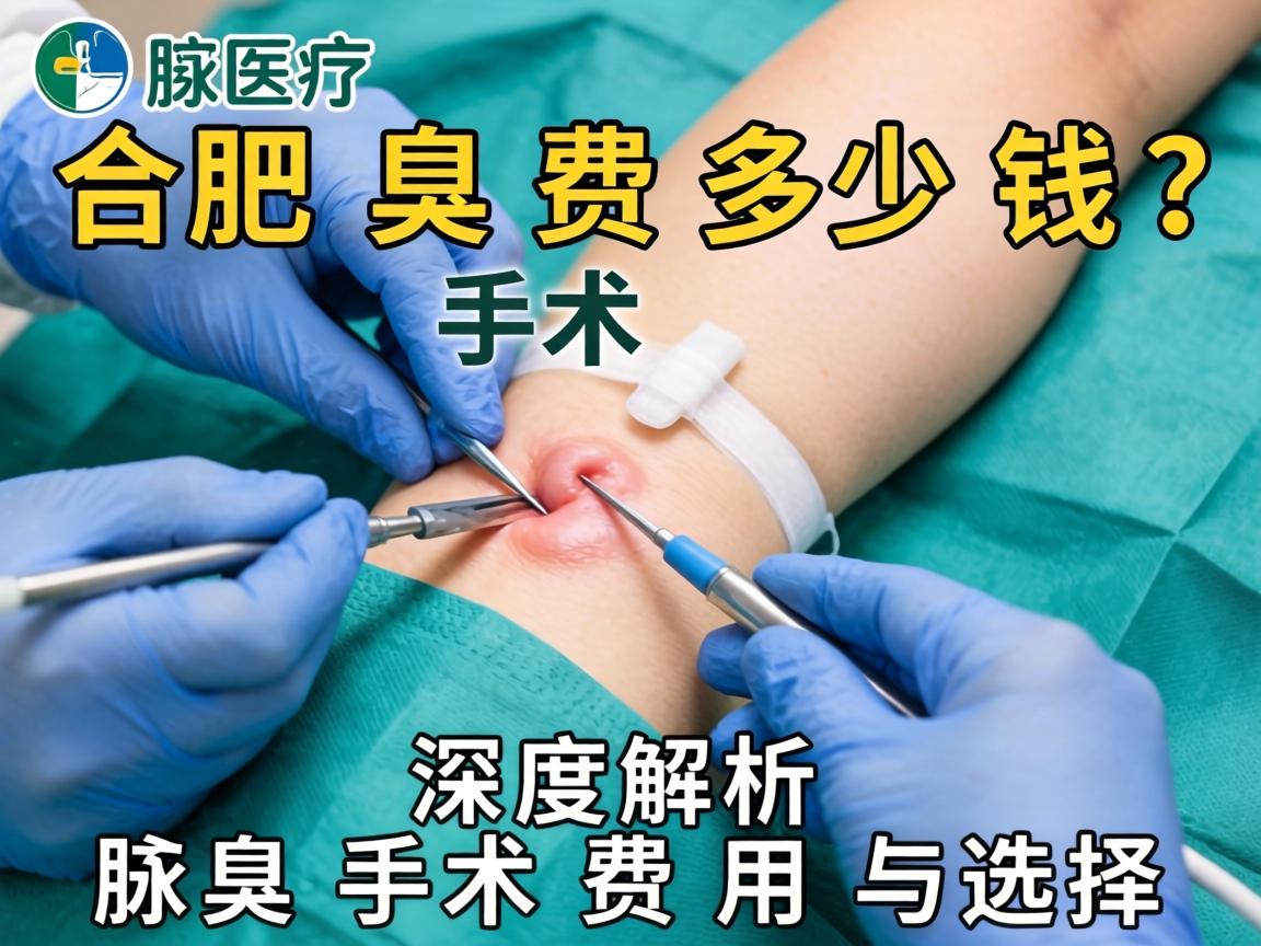 合肥腋臭手术费多少钱？深度解析腋臭手术费用与选择