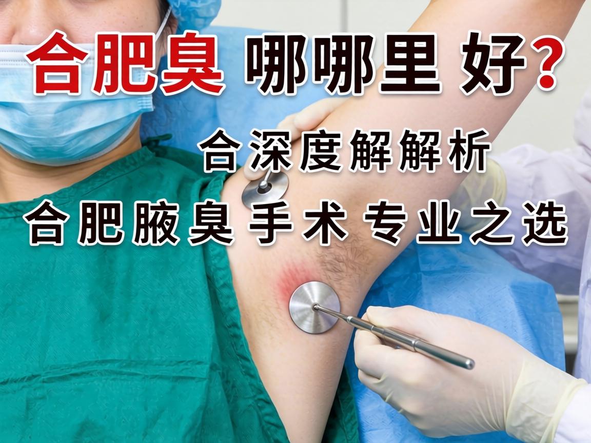 合肥腋臭手术哪里好？深度解析合肥腋臭手术专业之选