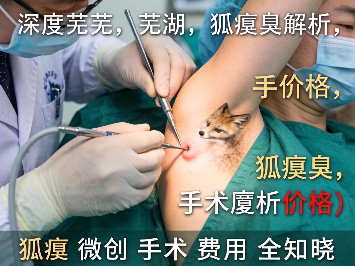 深度解析芜湖狐臭手术价格，狐臭微创手术费用全知晓