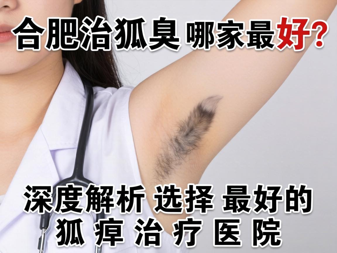 合肥治狐臭医院哪家最好？深度解析如何选择最好的狐臭治疗医院