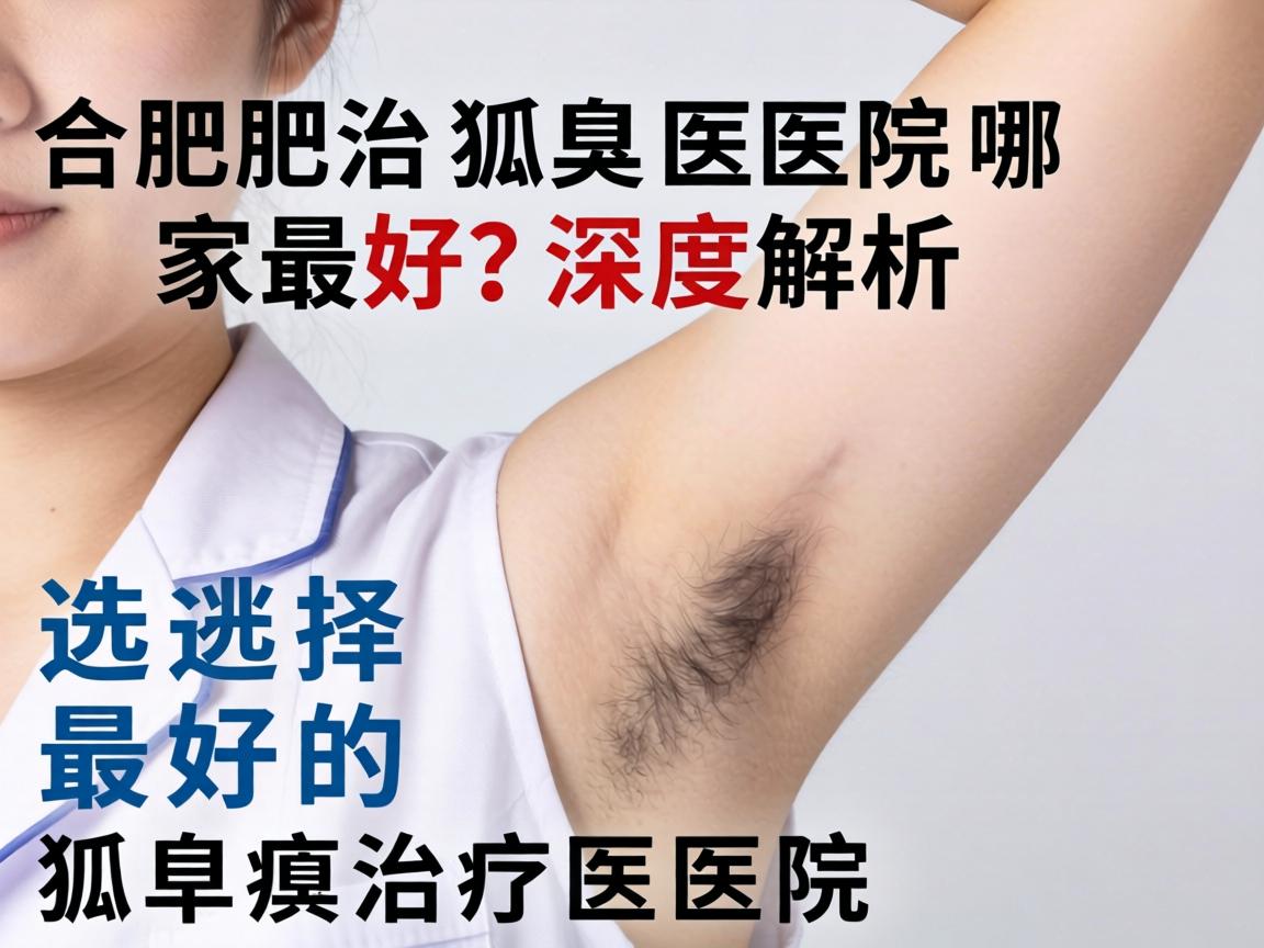 合肥治狐臭医院哪家最好？深度解析如何选择最好的狐臭治疗医院