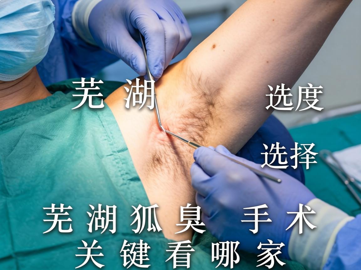 深度解析芜湖狐臭手术选择，芜湖狐臭手术关键看哪家