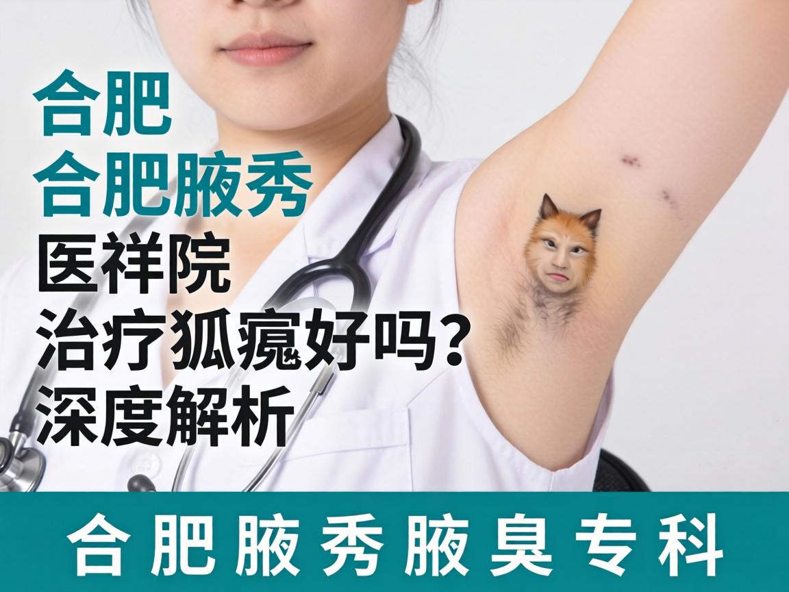 合肥腋秀医院治疗狐臭好吗？深度解析合肥腋秀腋臭专科