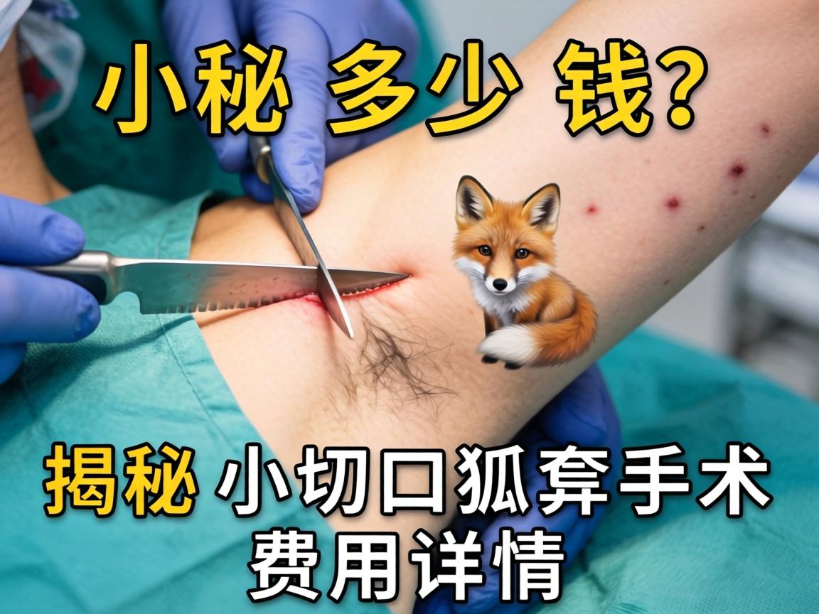 小切口狐臭手术多少钱？揭秘小切口狐臭手术费用详情