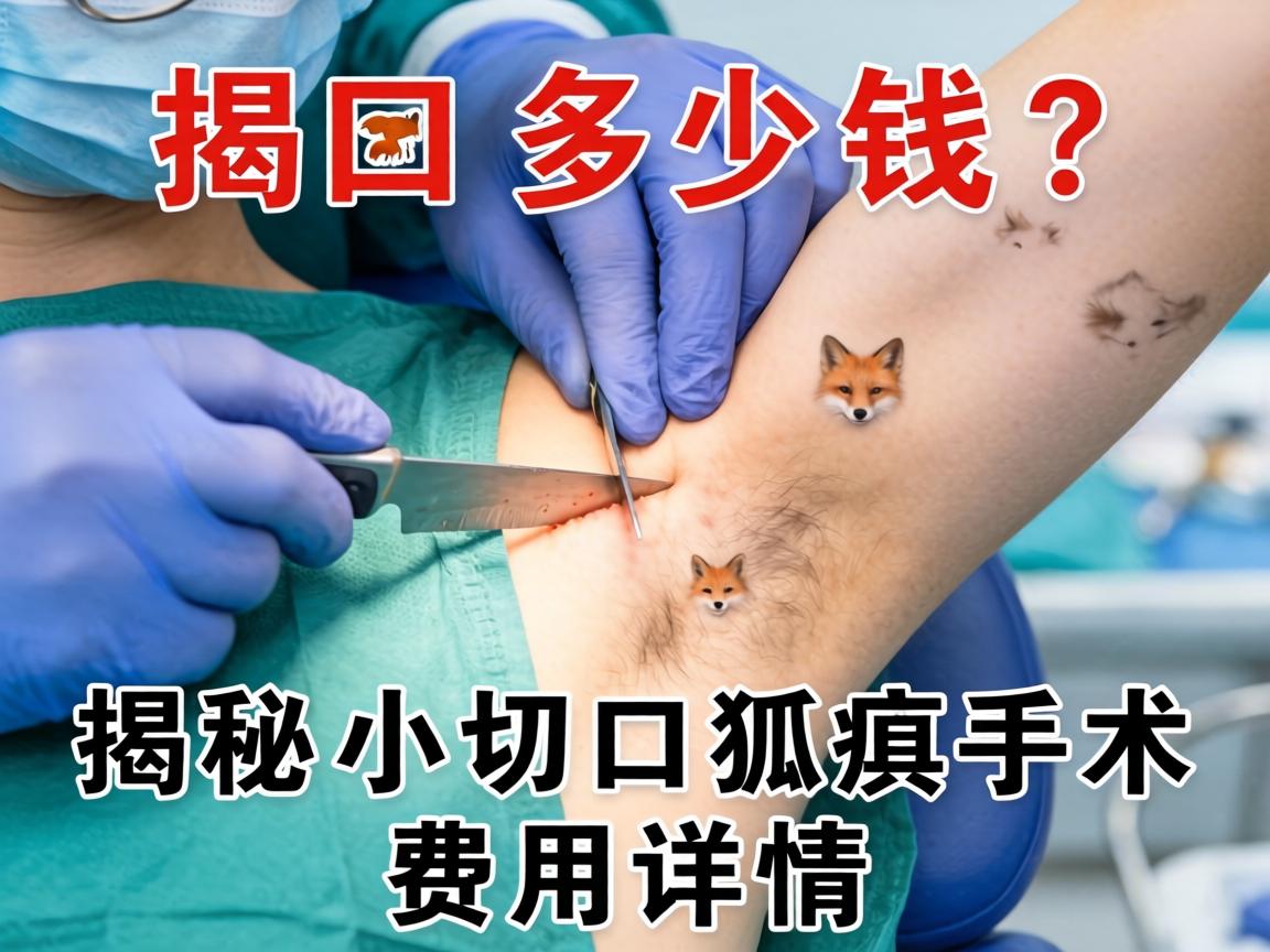 小切口狐臭手术多少钱？揭秘小切口狐臭手术费用详情
