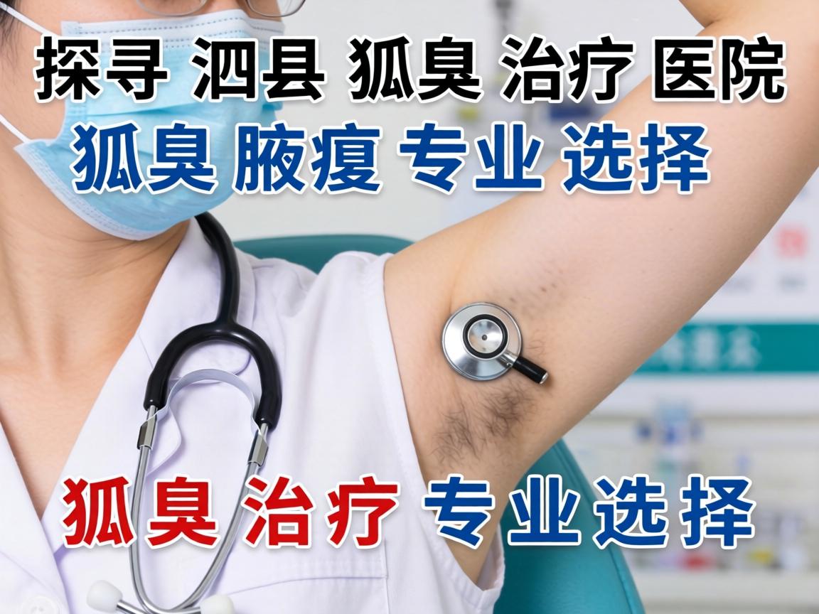 探寻泗县狐臭治疗医院，详解狐臭治疗专业选择