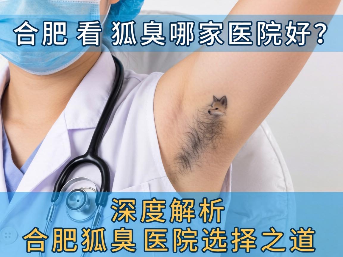 合肥看狐臭哪家医院好？深度解析合肥狐臭医院选择之道