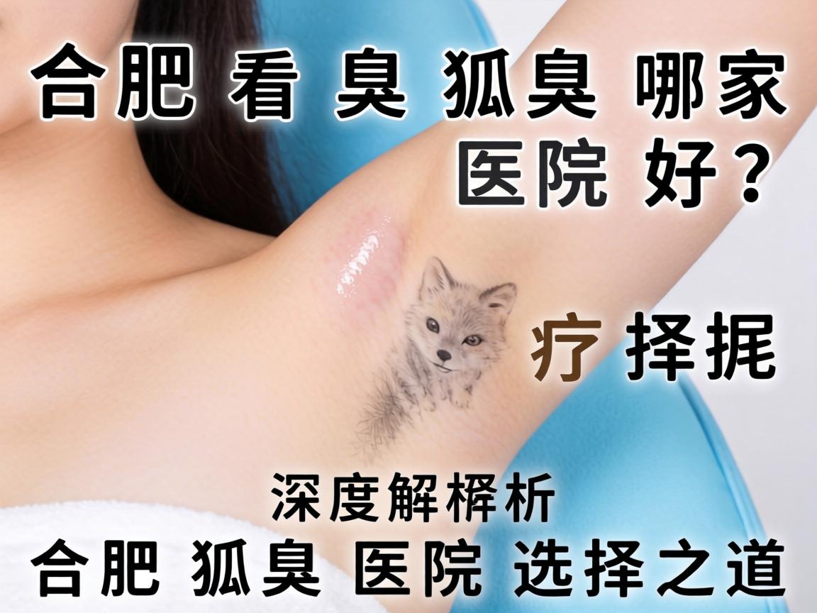 合肥看狐臭哪家医院好？深度解析合肥狐臭医院选择之道