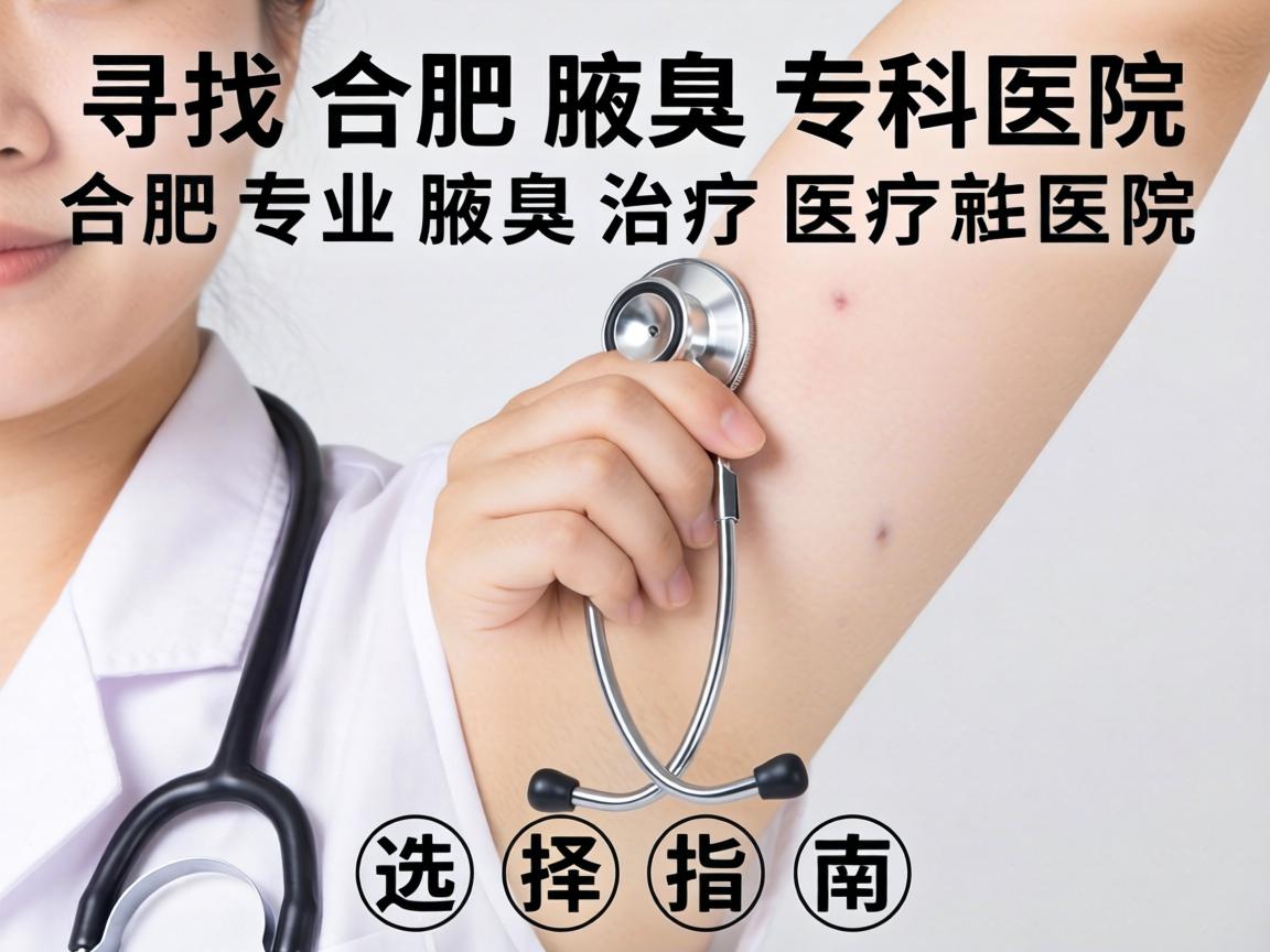 寻找合肥腋臭专科医院，合肥专业腋臭治疗医院选择指南