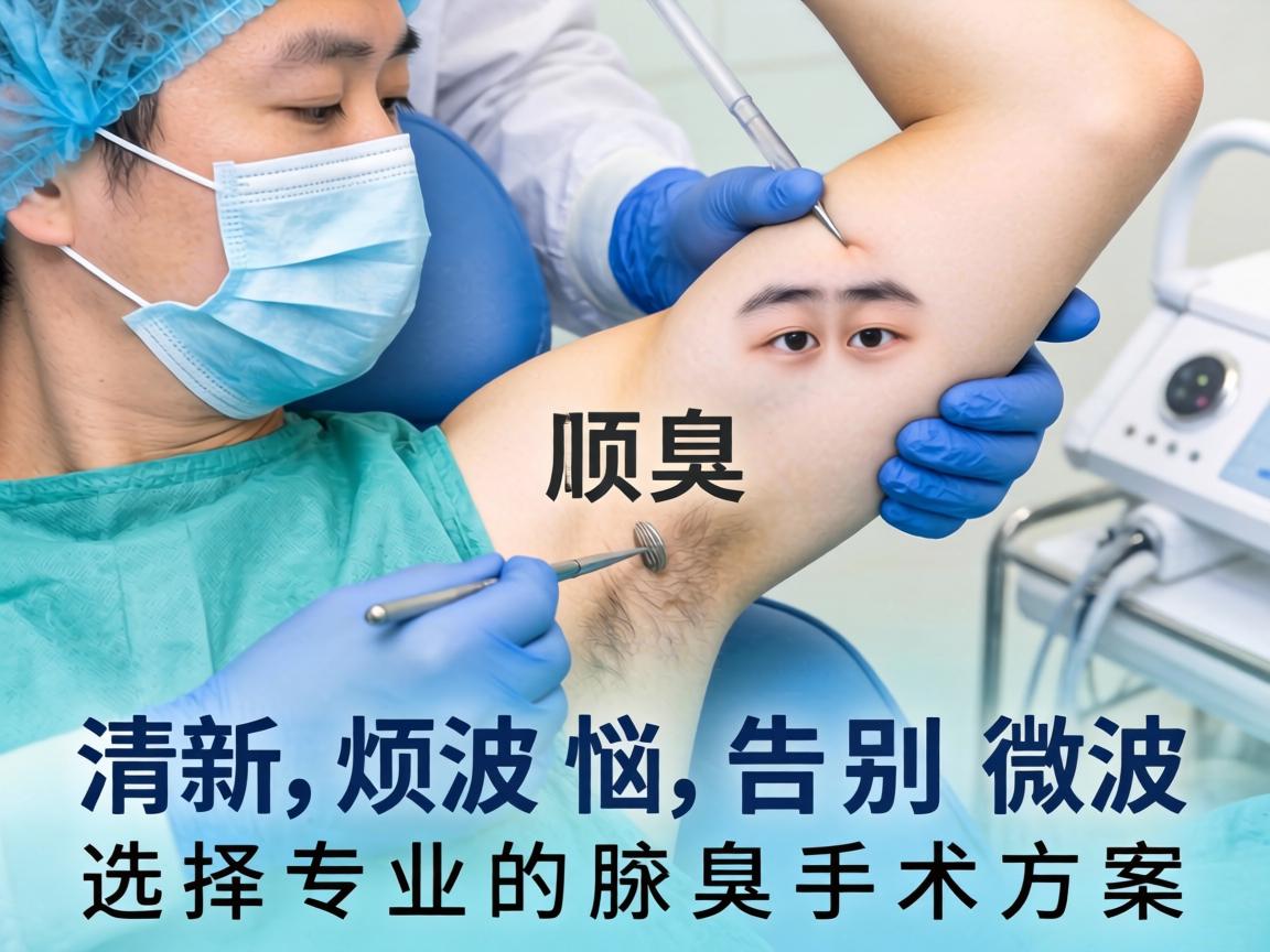 清新微波腋臭手术，告别烦恼，选择专业的腋臭手术方案