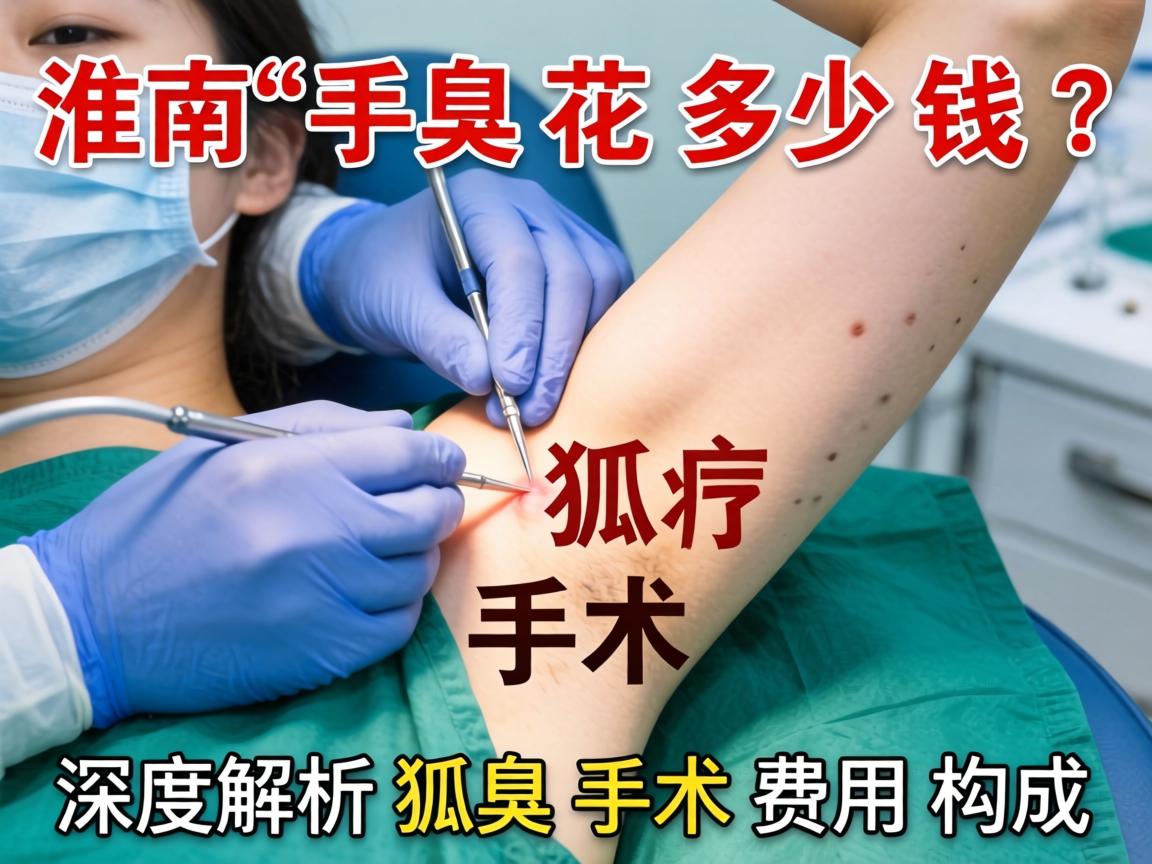 淮南狐臭手术花多少钱？深度解析狐臭手术费用构成
