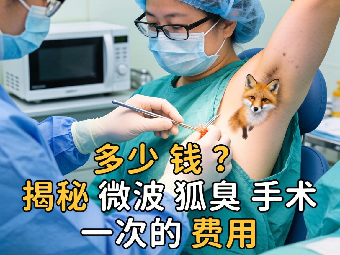 微波狐臭手术多少钱？揭秘微波狐臭手术一次的费用