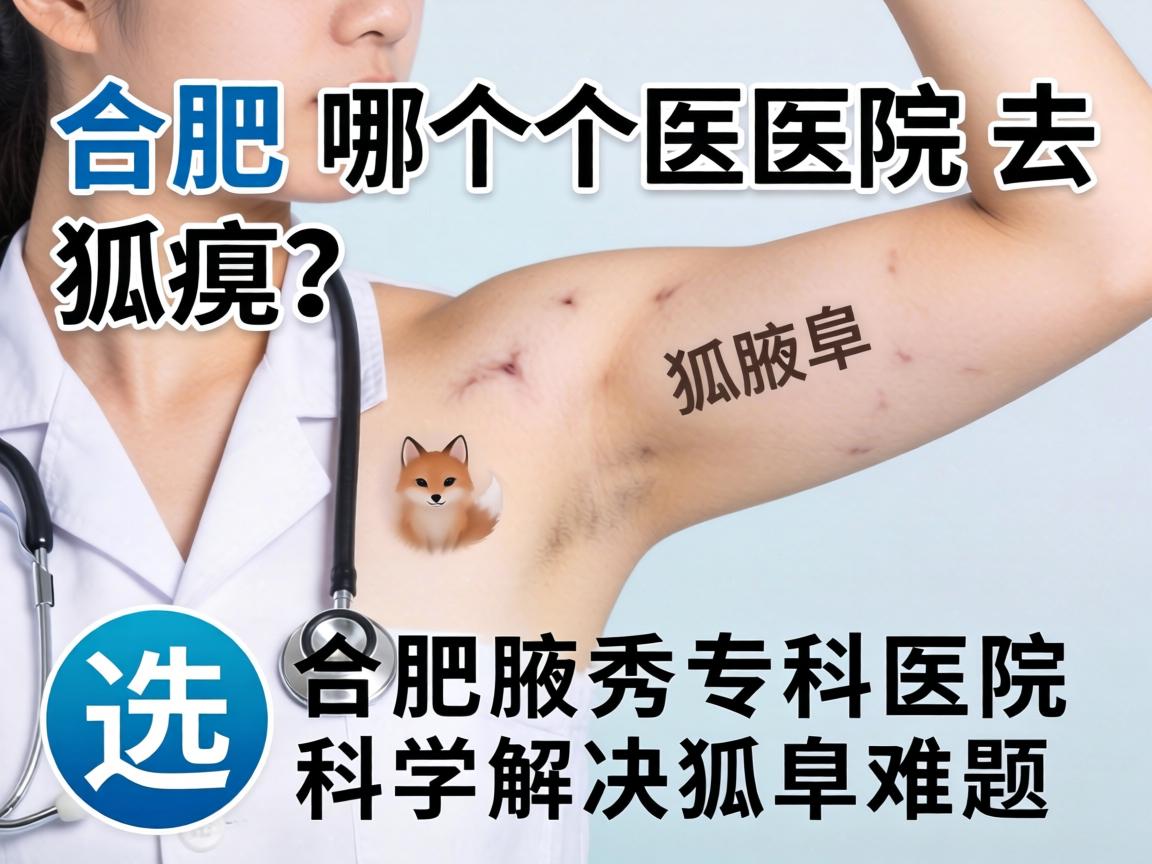 合肥哪个医院去狐臭？选择合肥腋秀专科医院科学解决狐臭难题