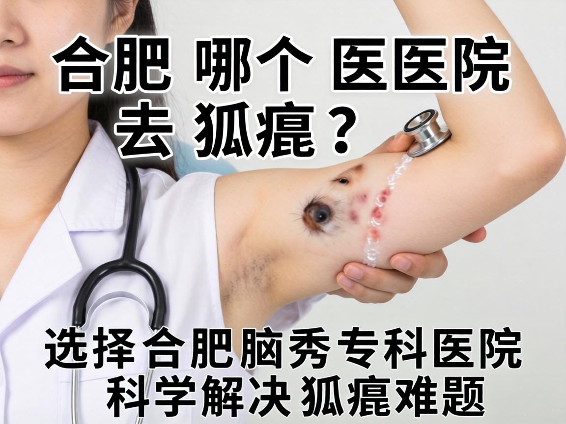 合肥哪个医院去狐臭？选择合肥腋秀专科医院科学解决狐臭难题