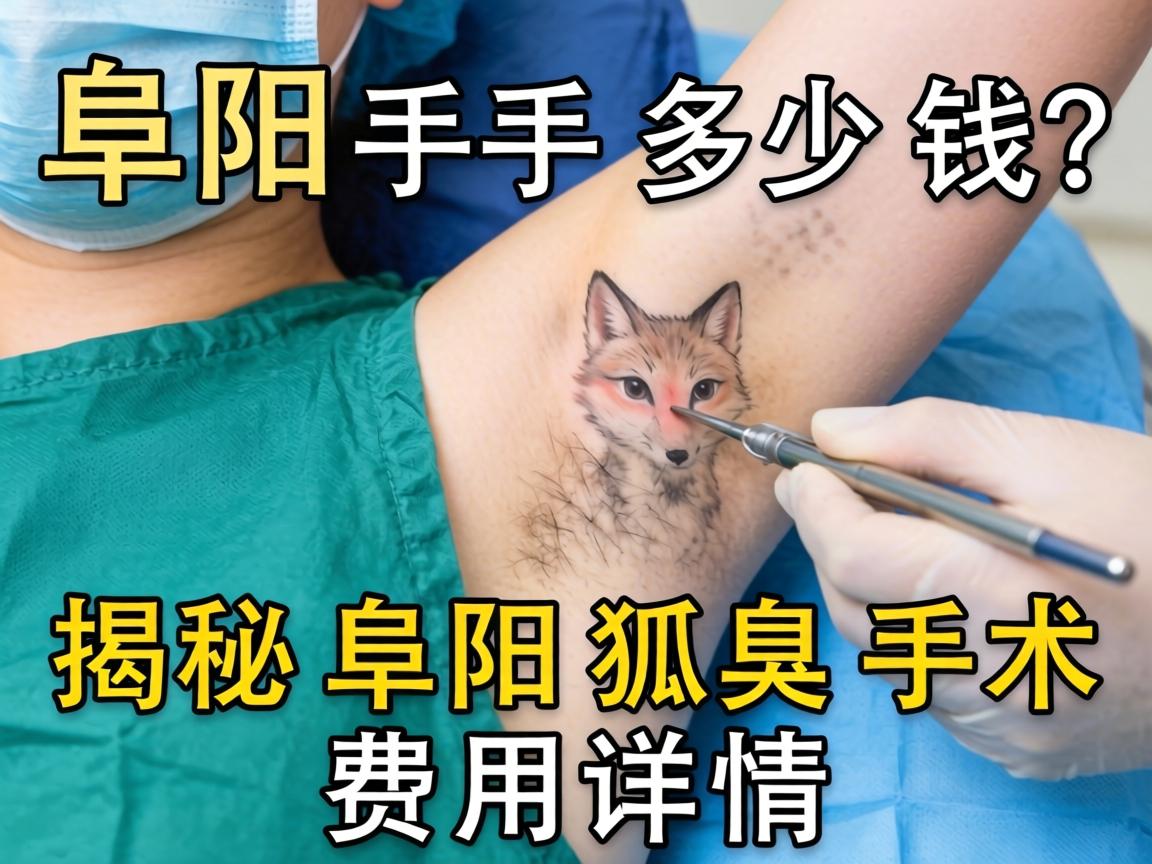 阜阳狐臭手术多少钱？揭秘阜阳狐臭手术费用详情