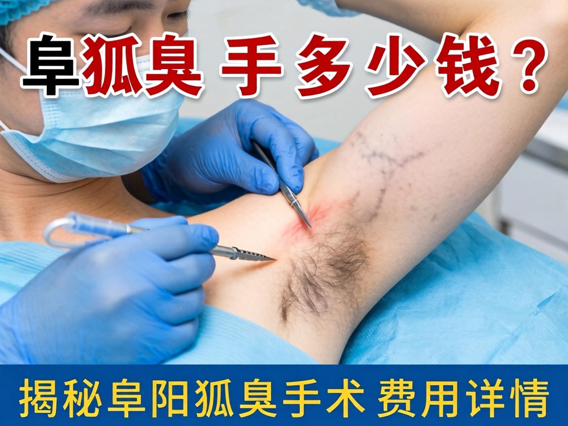 阜阳狐臭手术多少钱？揭秘阜阳狐臭手术费用详情