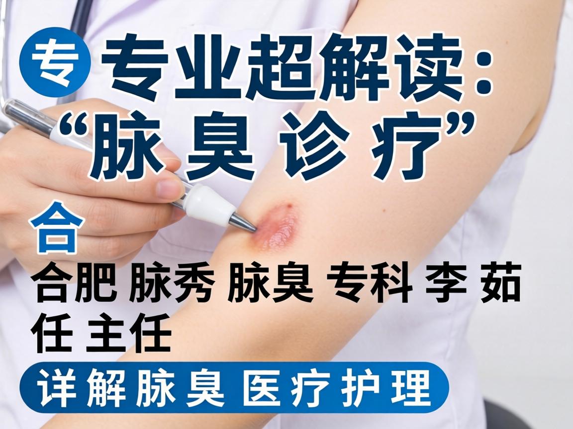 专业解读腋臭诊疗，合肥腋秀腋臭专科李茹主任详解腋臭医疗护理