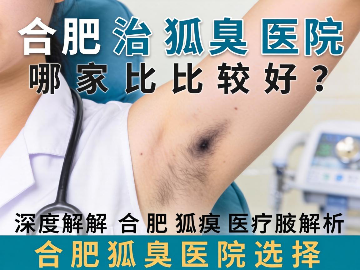 合肥治狐臭医院哪家比较好？深度解析合肥狐臭医院选择
