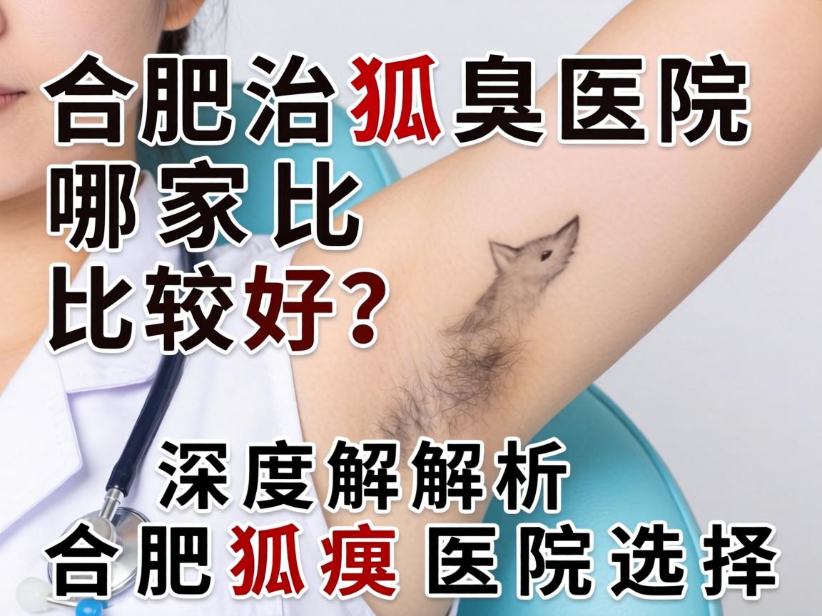 合肥治狐臭医院哪家比较好？深度解析合肥狐臭医院选择