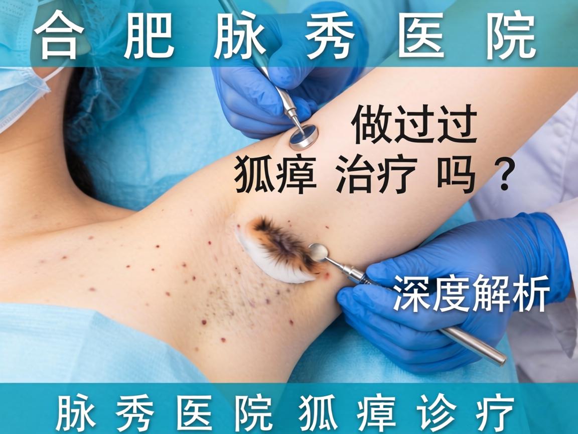 在合肥腋秀医院做过狐臭治疗吗？深度解析腋秀医院狐臭诊疗