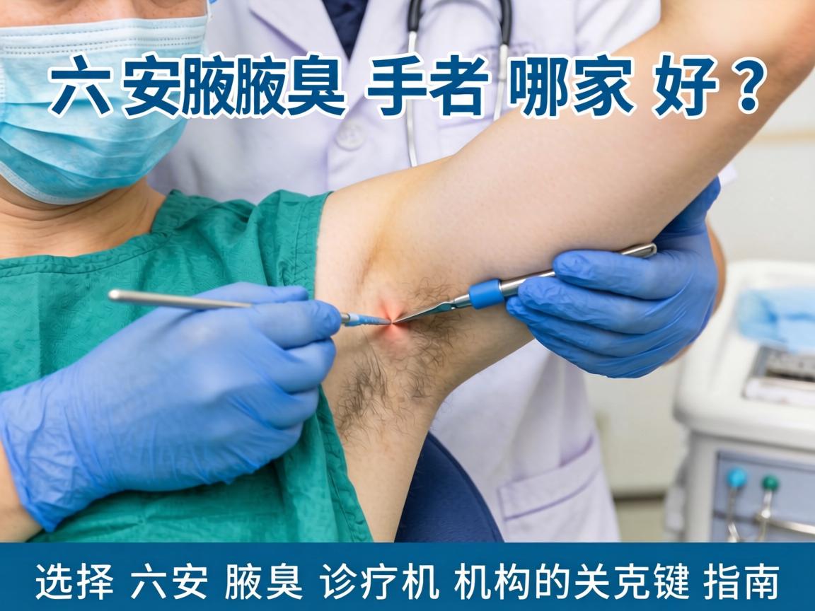 六安腋臭手术哪家好？选择六安腋臭诊疗机构的关键指南