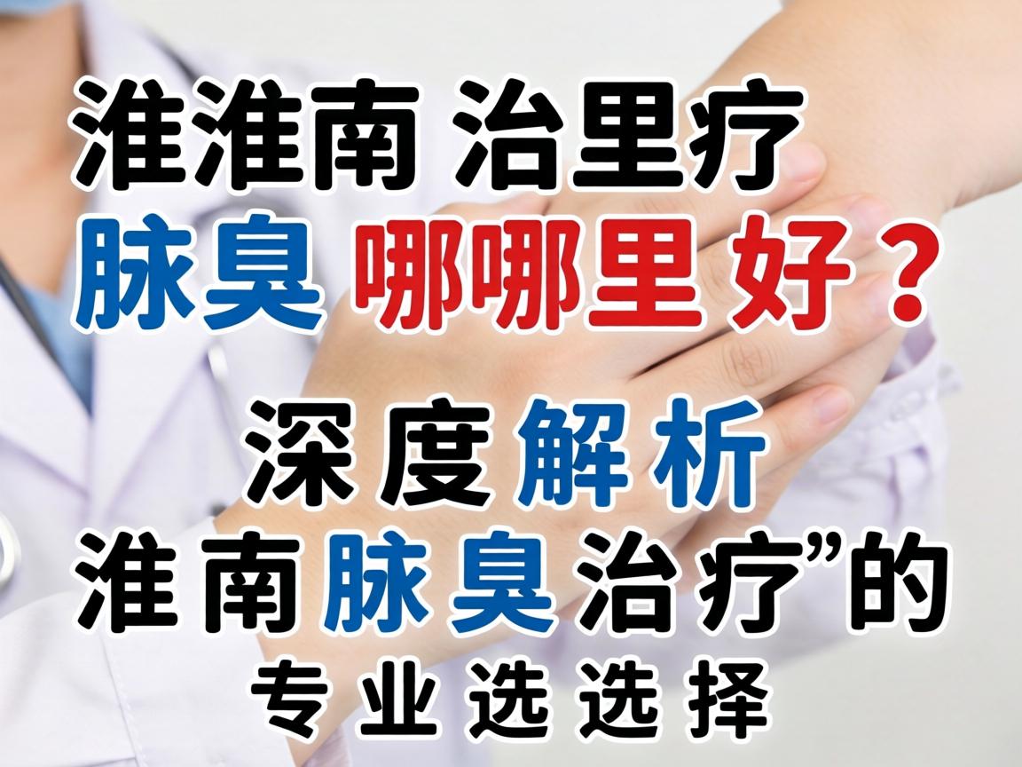 淮南治疗腋臭哪里好？深度解析淮南腋臭治疗的专业选择