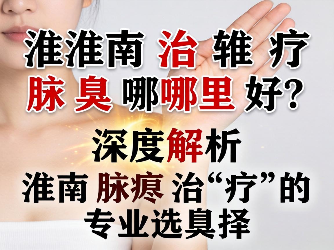 淮南治疗腋臭哪里好？深度解析淮南腋臭治疗的专业选择