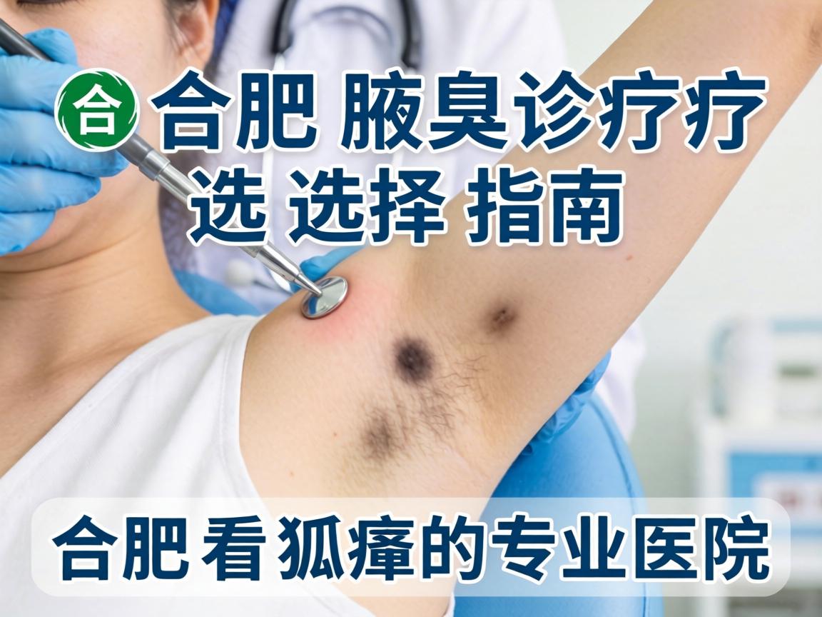 合肥腋臭诊疗选择指南，解析合肥看狐臭的专业医院