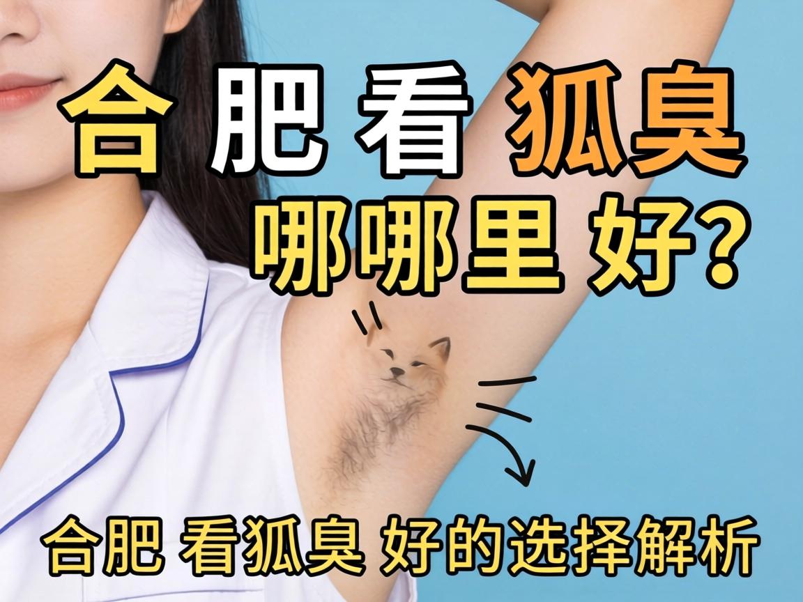 在合肥看狐臭哪里好？合肥看狐臭好的选择解析