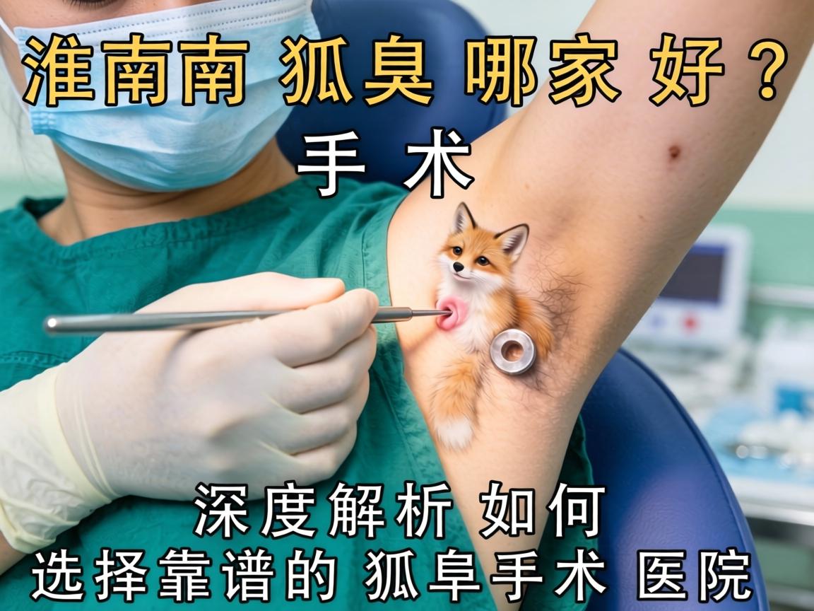 淮南狐臭手术哪家好？深度解析如何选择靠谱的狐臭手术医院