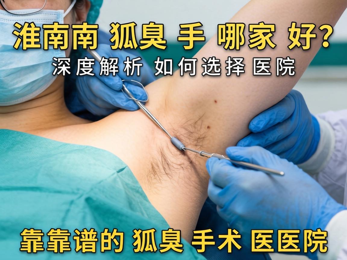 淮南狐臭手术哪家好？深度解析如何选择靠谱的狐臭手术医院