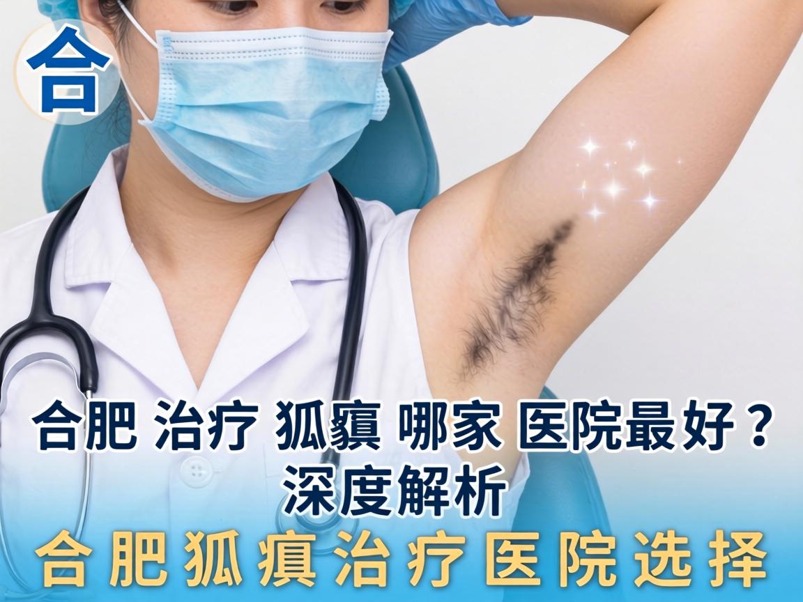 合肥治疗狐臭哪家医院最好？深度解析合肥狐臭治疗医院选择