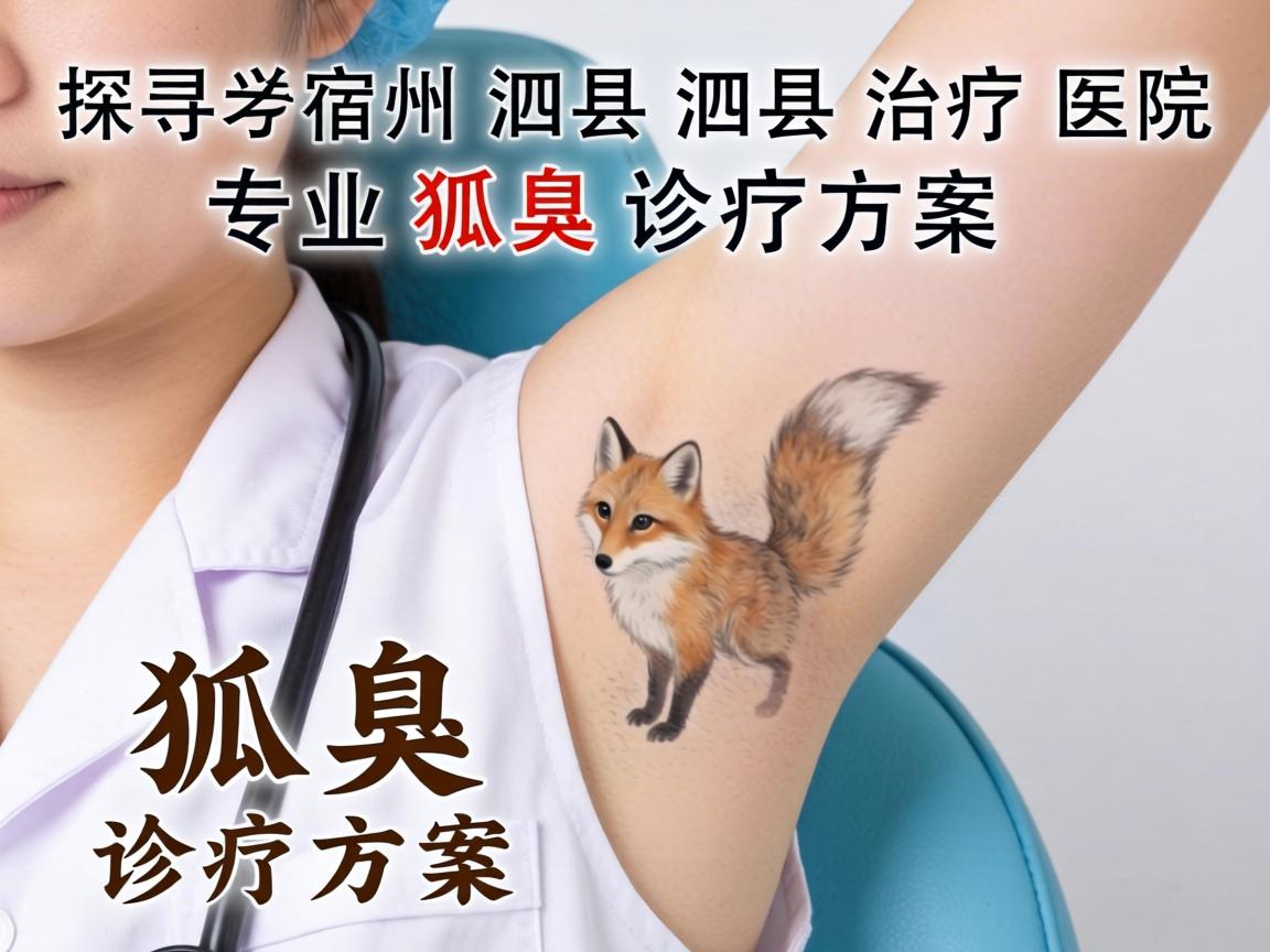 探寻宿州泗县狐臭治疗医院，详解专业狐臭诊疗方案