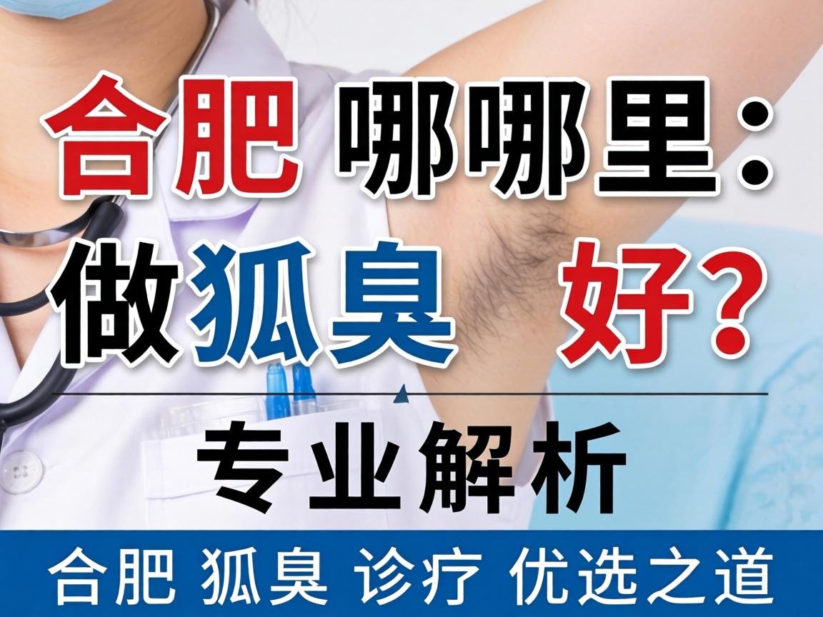 合肥哪里做狐臭好?专业解析合肥狐臭诊疗优选之道 合肥哪里做狐臭好?专业解析合肥狐臭诊疗优选之道