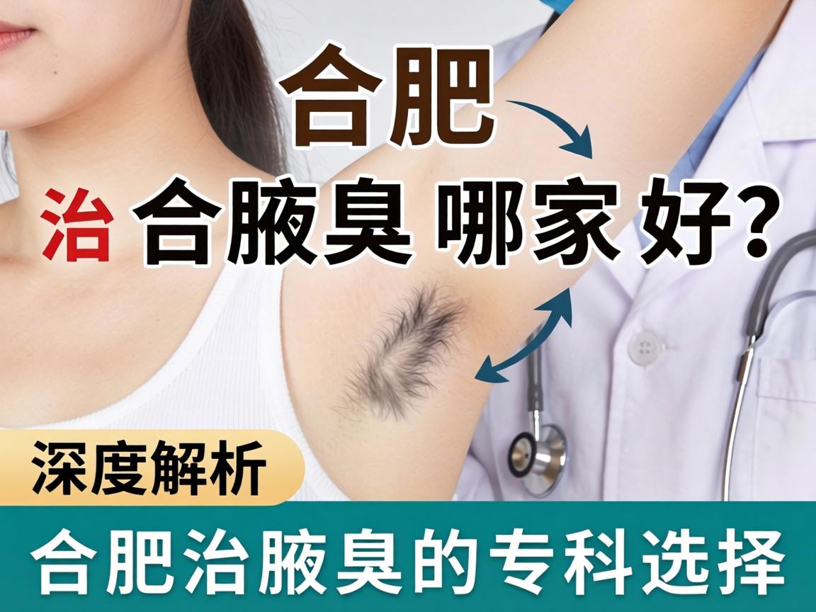 合肥治腋臭哪家好?深度解析合肥治腋臭的专科选择 合肥治腋臭哪家好?深度解析合肥治腋臭的专科选择
