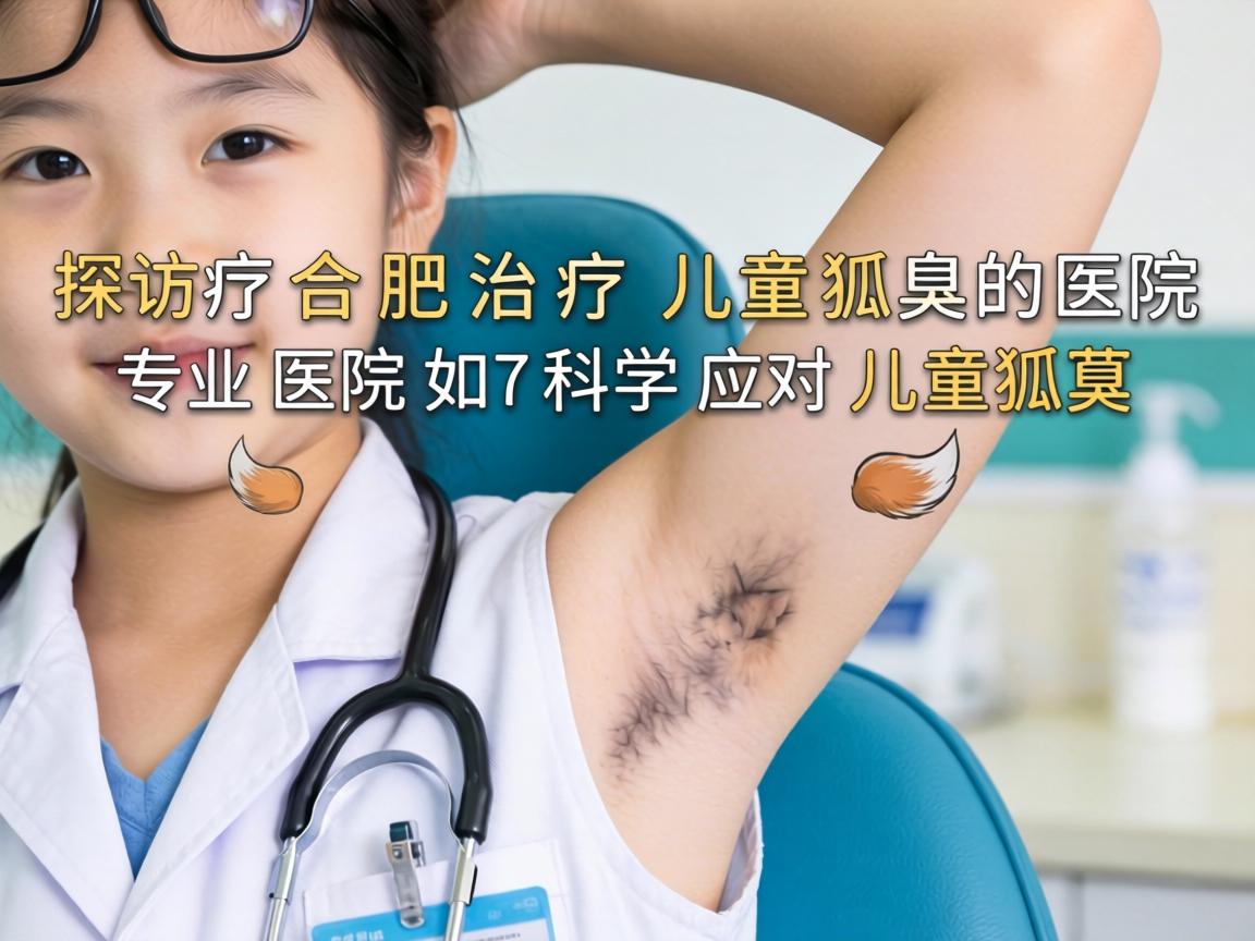 探访合肥治疗儿童狐臭的医院，专业医院如何科学应对儿童狐臭