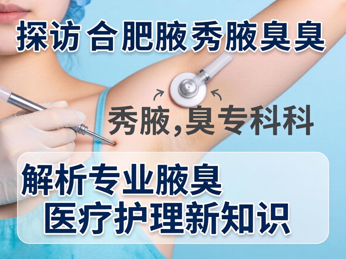 探访合肥腋秀腋臭专科,解析专业腋臭医疗护理新知识 探访合肥腋秀腋臭专科,解析专业腋臭医疗护理新知识