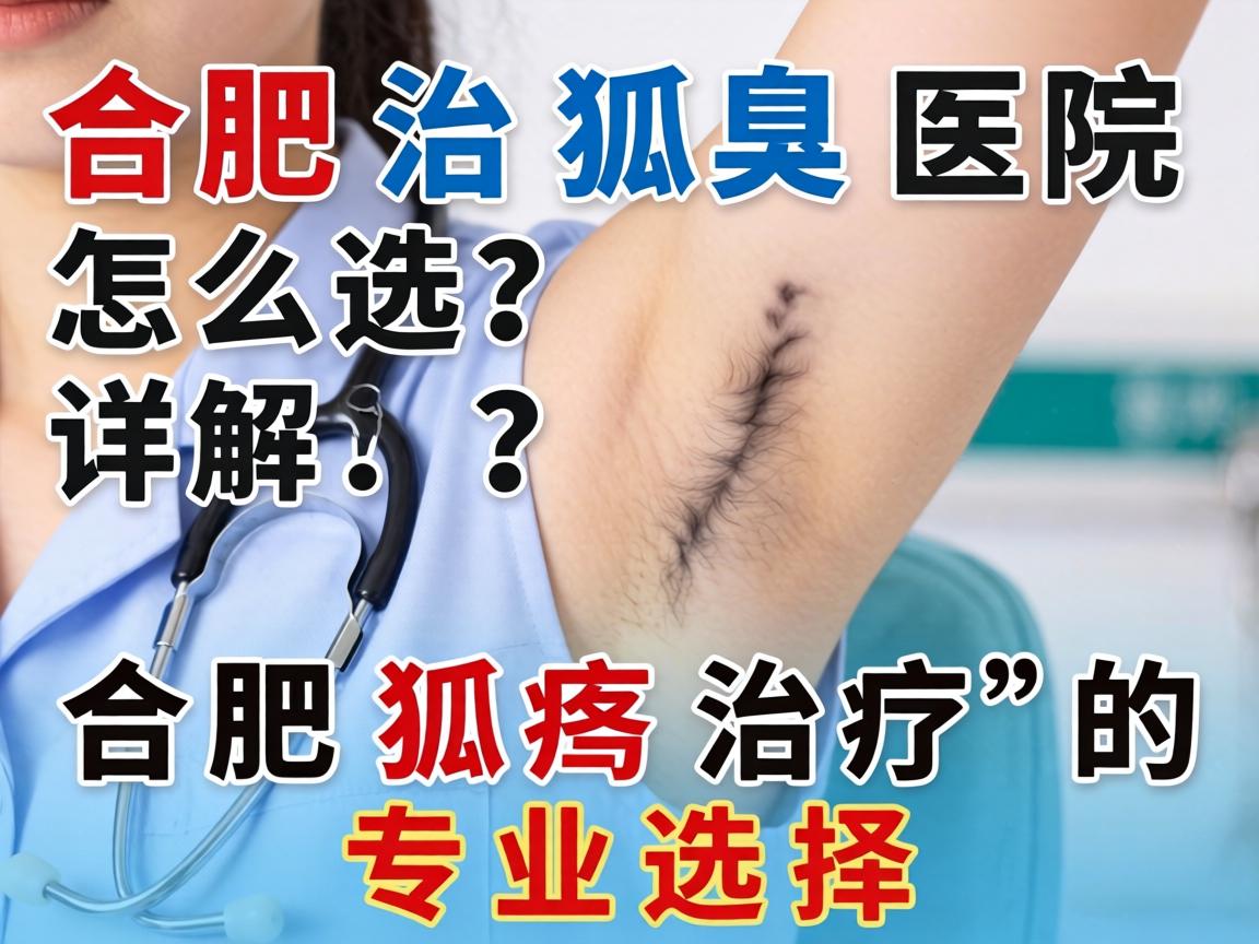 合肥治狐臭医院怎么选？详解合肥狐臭治疗的专业选择