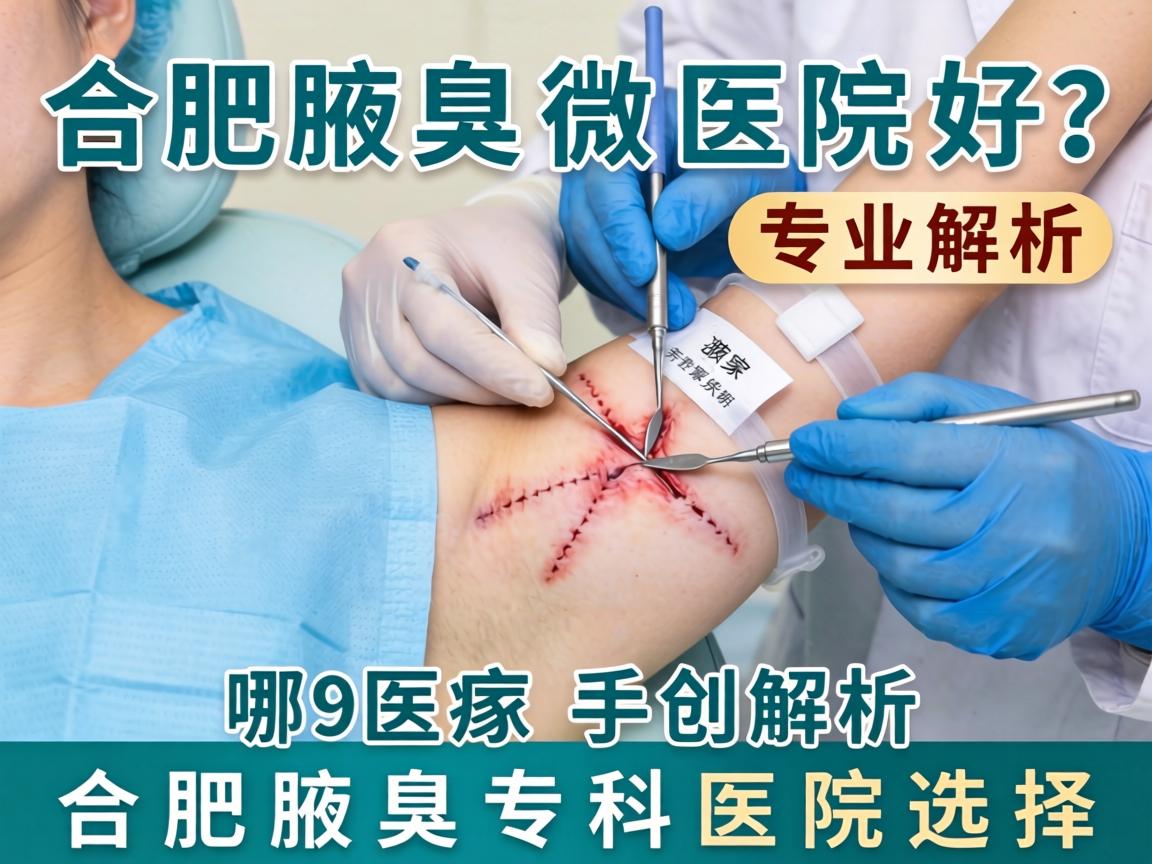合肥腋臭微创手术哪家医院好?专业解析合肥腋臭专科医院选择 合肥腋臭微创手术哪家医院好?专业解析合肥腋臭专科医院选择
