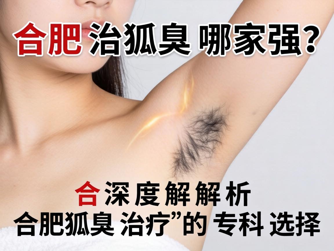 合肥治狐臭哪家强？深度解析合肥狐臭治疗的专科选择