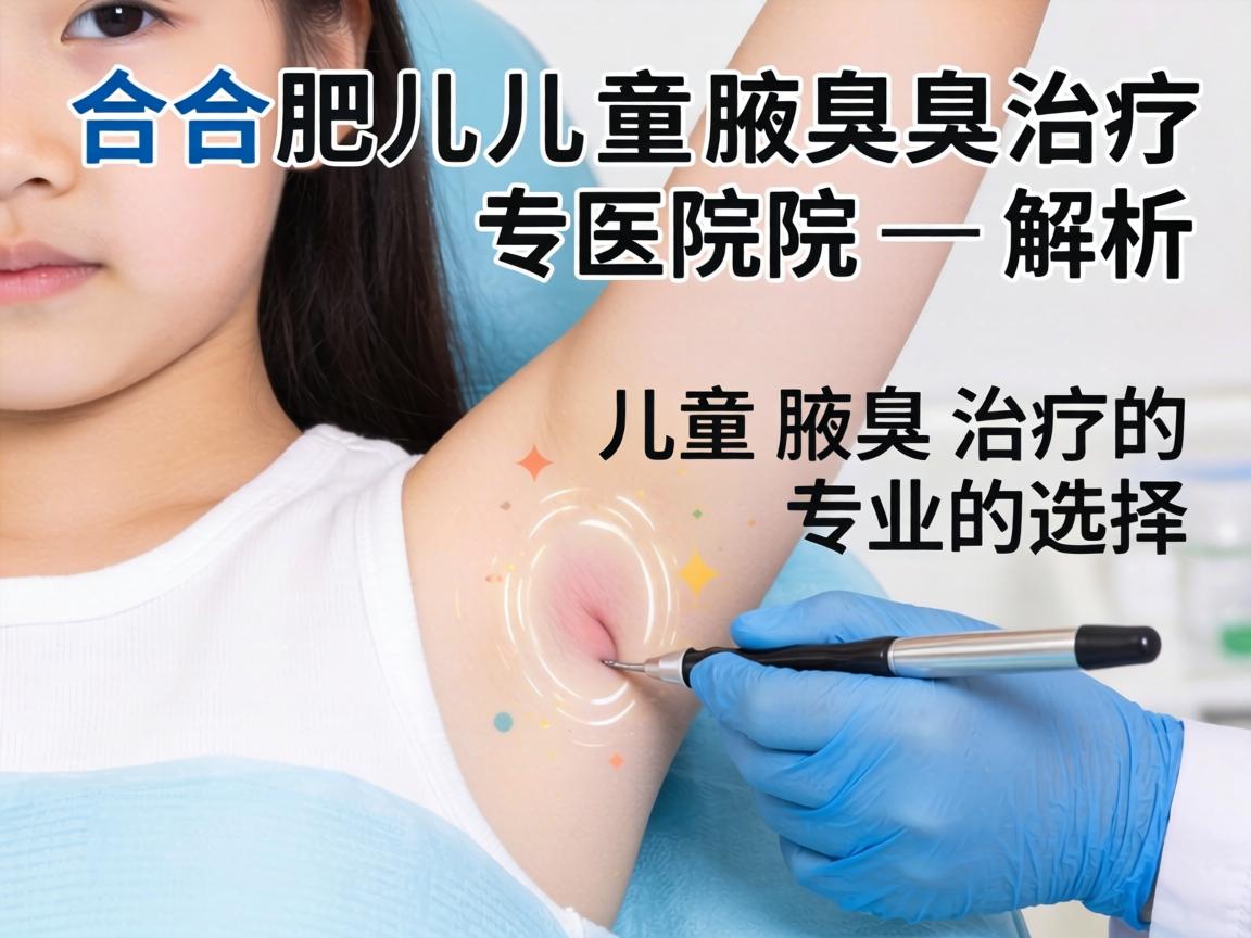 合肥儿童腋臭治疗医院解析,儿童腋臭治疗的专业选择 合肥儿童腋臭治疗医院解析,儿童腋臭治疗的专业选择