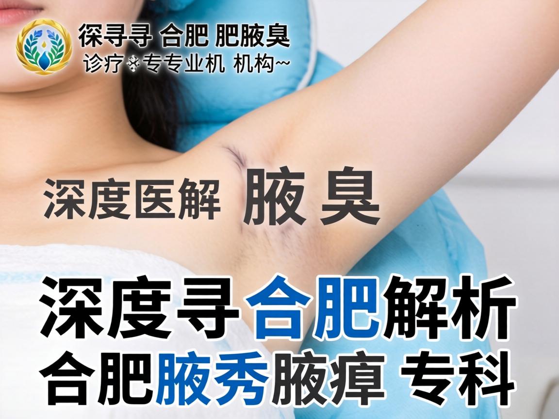 探寻合肥腋臭诊疗专业机构，深度解析合肥腋秀腋臭专科