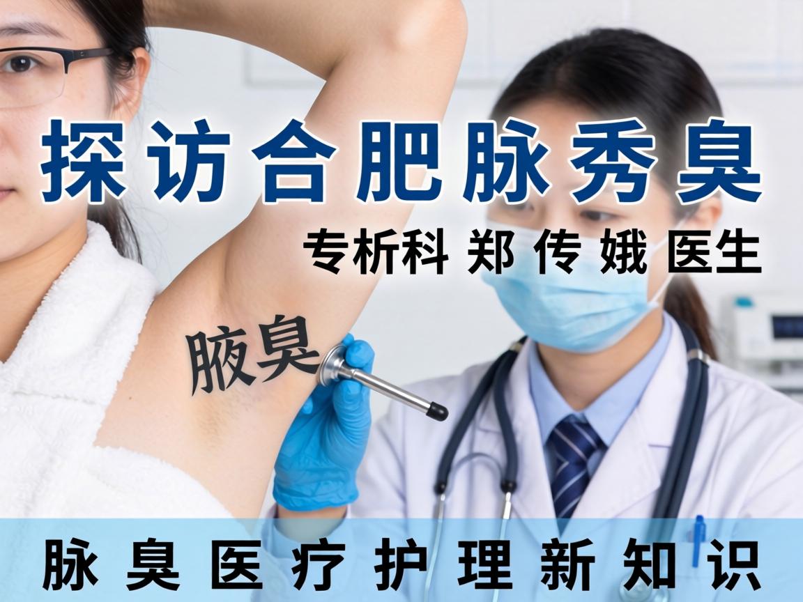 探访合肥腋秀腋臭专科郑传娥医生，解析腋臭医疗护理新知识