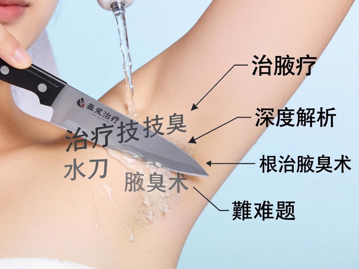 水刀治疗腋臭深度解析，水刀技术如何根治腋臭难题